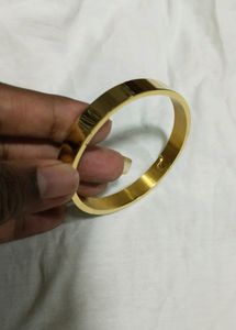 Mens Golden Kada Bracelet