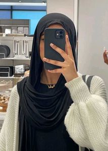 BLACK JERSEY HIJAB ⬛