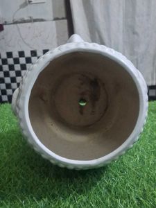 Buddha Head Ceramic Planter