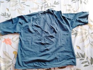 Blue Graphic Print Tee