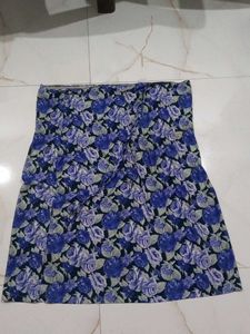 Floral Print Skirt