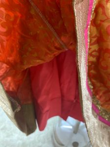 Banarasi print skirt
