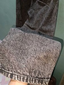 Acid Wash Wide Leg Jeans
