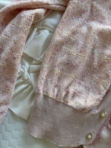 Chic Pink Knit Cardigan