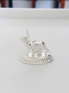 Pure Silver Tulsi And Cow