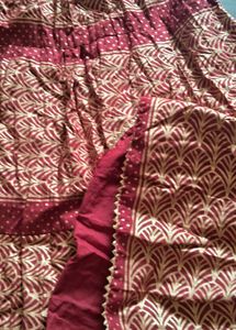 Red Ethnic Skirt
