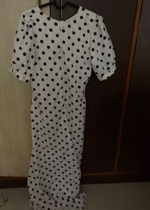 Polka Dot Maxi Dress
