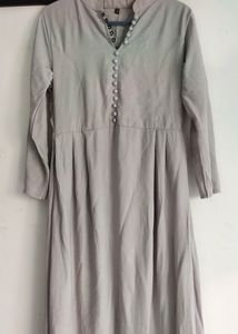 Light Sky Blue Color Top Kurta...greyish