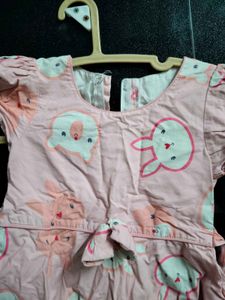 Cute Pink Bunny Dress