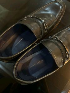 ALLEN SOLLY new Black Men Loafers