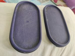 Oval Tupperware Box Lid