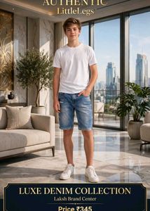 Denim Shorts for Teenager
