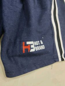 Men's Athletic Shorts - Pack of 2 (Navy blue, Ash