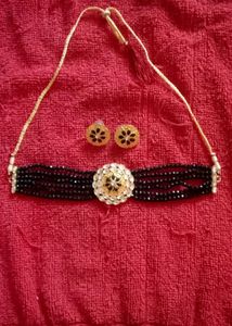 Black Jewelry Set
