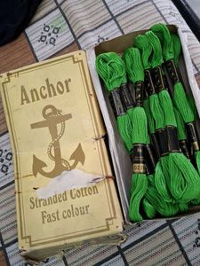 12 piece anchor cotton embroidery thread