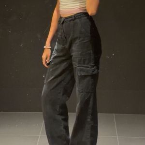 Black Cargo Pants