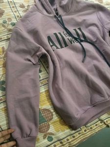 Purple Graphic Hoodie