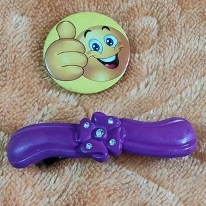 💝 DARK BLUE COLOR HAIR CLIP 😻