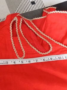 Red Anarkali Kurta