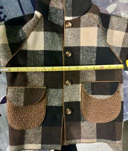 Vintage Plaid Hooded Jacket