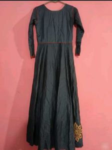 Elegant Grey Kurta with dupatta