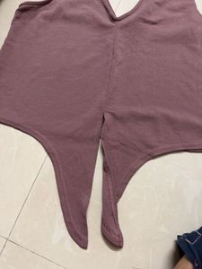 Unique Tie-Front Sleeveless Top