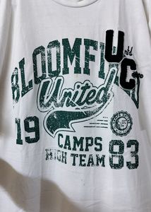 White Cotton Oversized T-Shirt