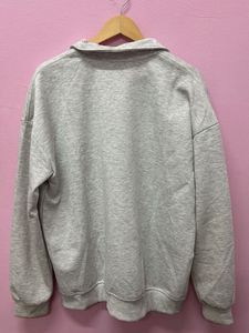 Cartoon Print Half-Zip Sweatshirt