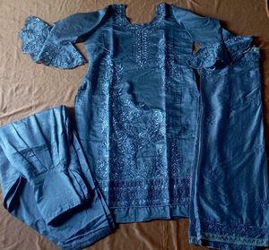 Elegant Embroidered Kurta Salwar Suit Set