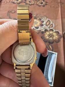 Casio Vintage Gold Watch