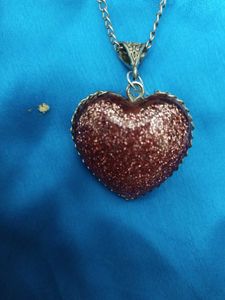 Sparkly Heart Necklace