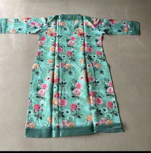 Brand New Floral Print Kurta