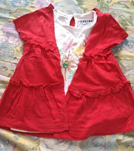 Top with attached shrug