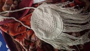 Handmade Crochet Fringe Bag