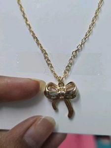 Offer _ Bow Necklace and Earrings Set