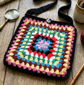 Handmade Crochet Shoulder Bag