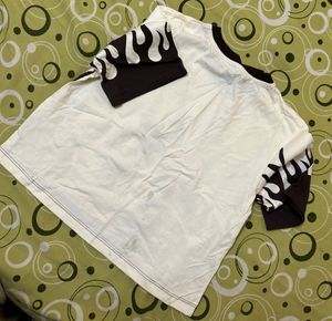Flame Print T-Shirt