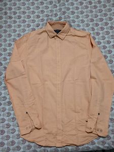 light orange Casual Shirt