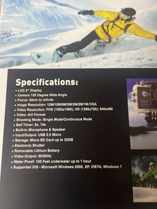itek Action Pro 1080P Ultra HD Camera