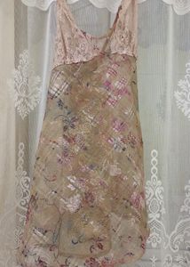Sheer Floral Lace Cami dress