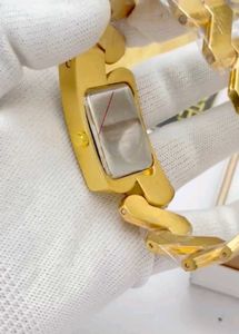 Gucci Gold Crystal Accent Watch