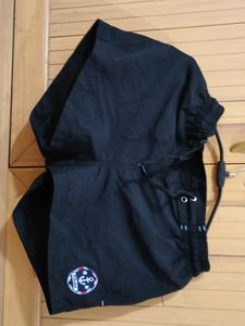 Aesthetic Pinteresty Black Fitted Shorts