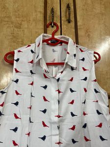 Global republic sleeveless shirt