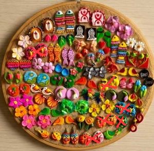 Handmade Clay earrings