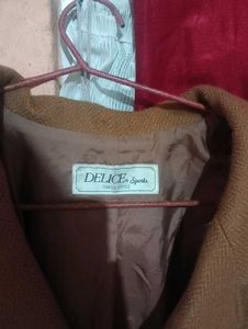 Vintage Wool Blend Overcoat