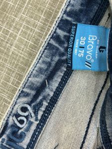 Men's Acid Wash Denim Jeans