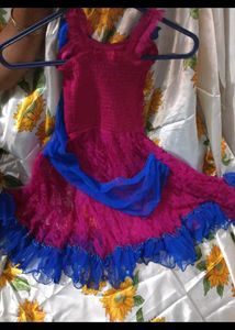 Adorable Pink Kurta Set with Butterfly Embellishme