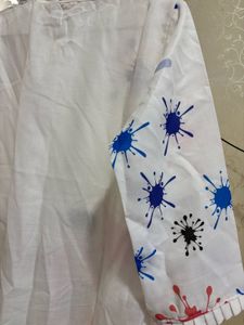 Unique Holi-themed Kurta for Women
