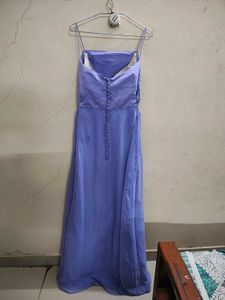 Elegant Lavender Maxi Dress