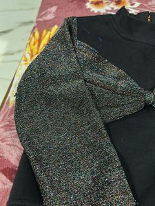 Stylish Black &amp; Shimmer top